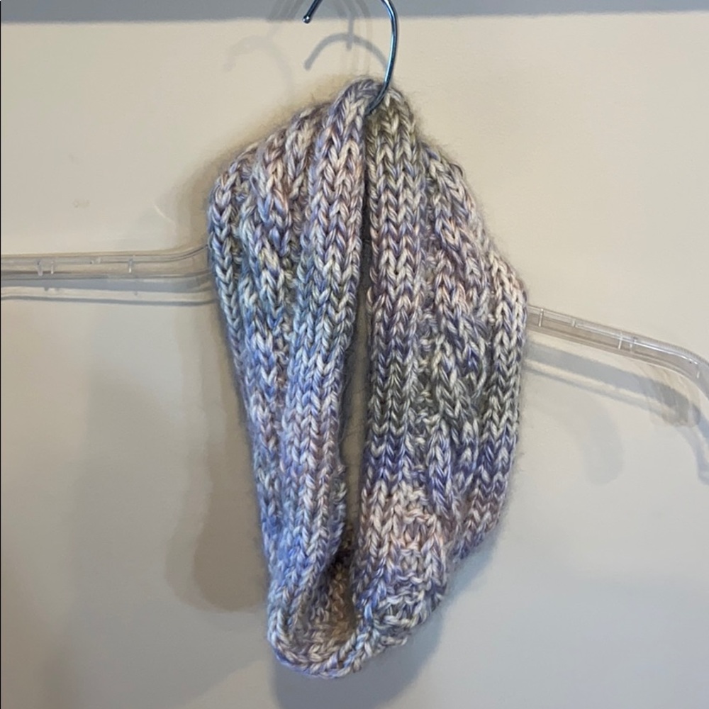 Handmade Multicolor Infinity Alpaca Scarf
